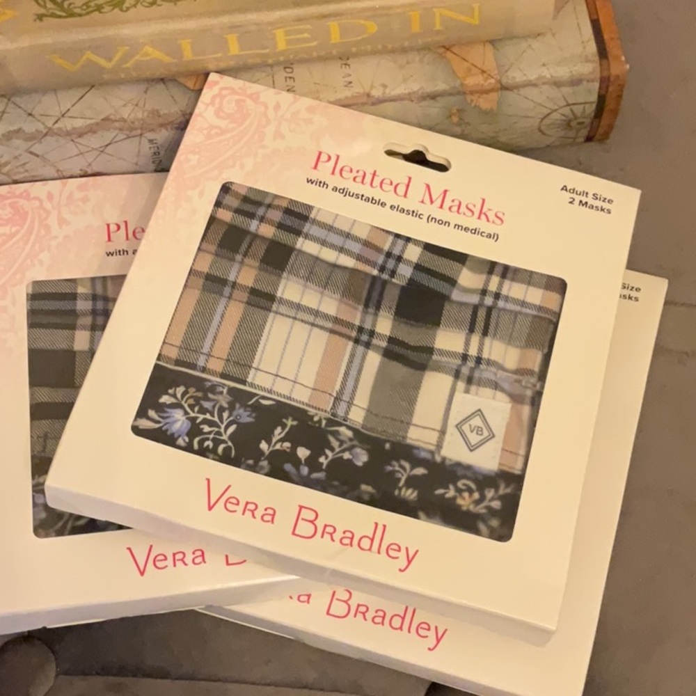 NWT Vera Bradley Adult Face Masks